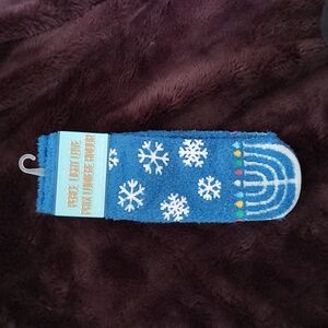 Hanukkah Shea Infused Lounge Socks from Bath & Body Works, New With Tags